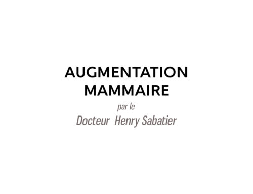 Augmentation mammaire